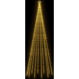 vidaXL Kegelkerstboom 732 LED's warmwit 160x500 cm