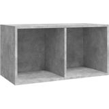 VidaXL-Opbergbox-voor-LP's-71x34x36-cm-bewerkt-hout-betongrijs