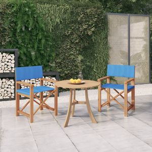 vidaXL-Regisseursstoelen-2-st-massief-teakhout-blauw