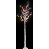 vidaXL Kerstboom wilg 180 meerkleurige LED's binnen en buiten 1,8 m