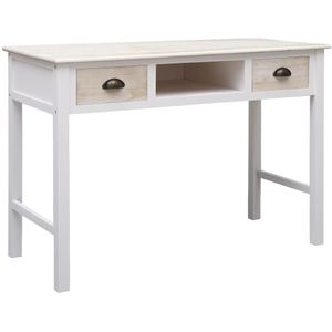 vidaXL Wandtafel 110x45x76 cm hout