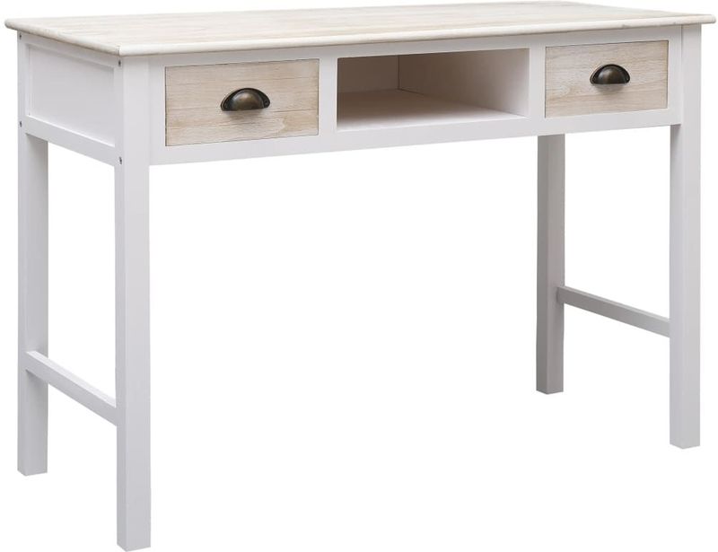 vidaXL Wandtafel 110x45x76 cm hout