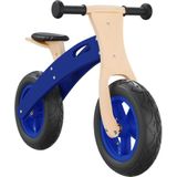 vidaXL Loopfiets voor kinderen met luchtbanden blauw