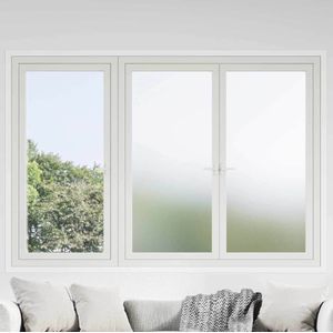 vidaXL - Zelfklevende Raamfolie - Frosted Wit - 90 x 2000 cm - PVC