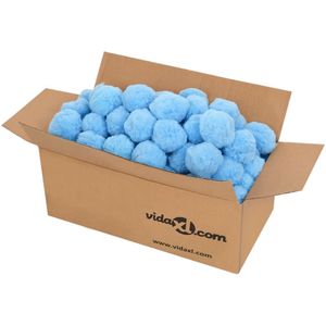 vidaXL Zwembadfilterbal antibacterieel 700 g polyetheen blauw
