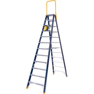 Wienese Master - Trap - Dubbel Oploopbaar - 2x12 Treden - Professioneel ARBO Gebruik