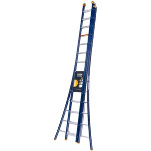 Wienese Supreme 3x14 - Opsteekladder - Maximale Werkhoogte 9.62 meter - Professioneel ARBO Gebruik