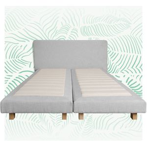 Tuur Boxspring 90x210cm - Grijs