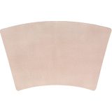 Krumble Placemat - Onderlegger - Diner tafel placemat - Bord onderlegger - PU Leer - Goud - 50 x 29 cm