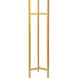 QUVIO Plantenstandaard – 22x22x90 cm – Goud - L