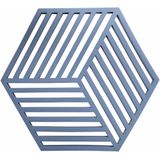 Krumble Pannenonderzetter Hexagon / Pan onderzetter / Pannen onderzetter / Siliconen / Hittebestendig - Blauw