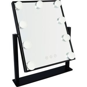 LYVION Make-up spiegel met verlichting - LED - Zwart