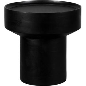 Lewis & Loft Bijzettafel Luus - Rond - FSC® mangohout - Rond ⌀50 - Zwart