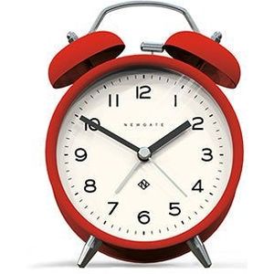 Newgate - Charlie Bell Echo - Wekker - Rood - Dubbel Belalarm met Quartz Beweging