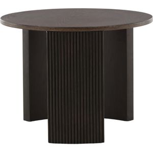 QUVIO Leno Salontafel - Mocca Fineer - Modern Design - Duurzaam MDF