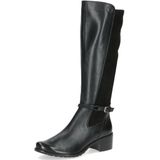 Damen Elegante Stiefel  9-25600-43 Schwarz 019 Black Comb Le... 40,5