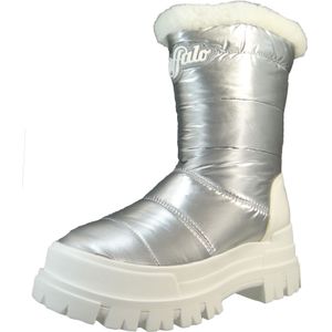 Damen Stiefel Stiefel Aspha Snow Vegan 1622331 Silberfarben ... 38