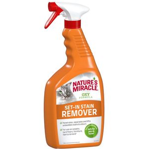 Nature's Miracle Set-In Vlekken- en geurverwijderaar voor katten - 709 ml