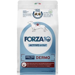 Voordeelpakket: 3x 1,5kg Forza10 Active Line - Mini/Toy Dermo droog hondenvoer