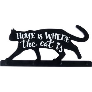TIAKI toetsenbord "Thuis is waar de kat is"