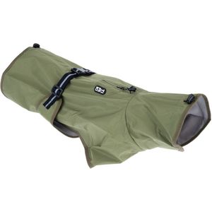 TIAKI hondenregenjas olijf ruglengte: ca. 40cm hond
