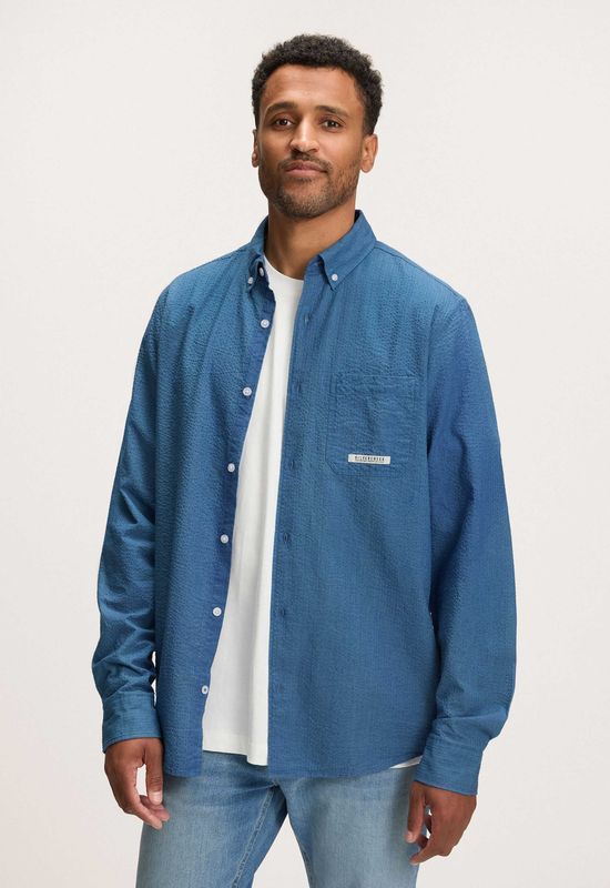Silvercreek - Oates - Overhemd - Blue Indigo