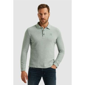 PME Legend - Slub Jacquard - Heren Polo - Zilver