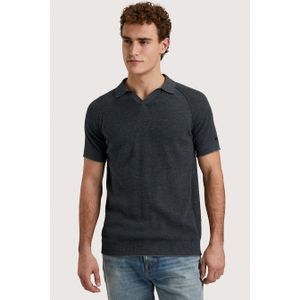 Cast Iron Short Sleeve Melange Polo