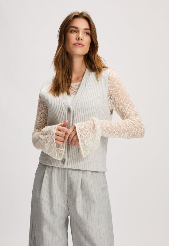 Madness - Marjolaine - Spencer - Mouwloos - Knoopsluiting