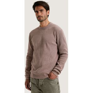 Cast Iron - Trui - Roze - Ronde Hals - Lange Mouw