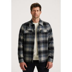 PME Legend Woolblend Check Overshirt