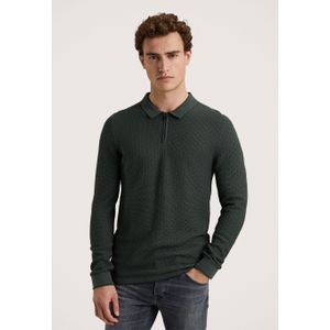 Cast Iron Long Sleeve Polo