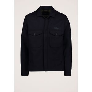 Replay - M8486.000.85332 - Wool Overshirt - Regular Pasvorm - Wolmix Melton Stof