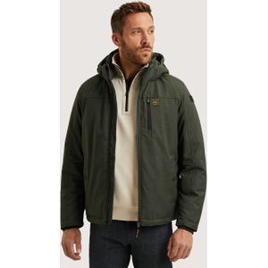 PME Legend - Strator Jas - Melange Twill - Waterafstotend - Met Afneembare Capuchon