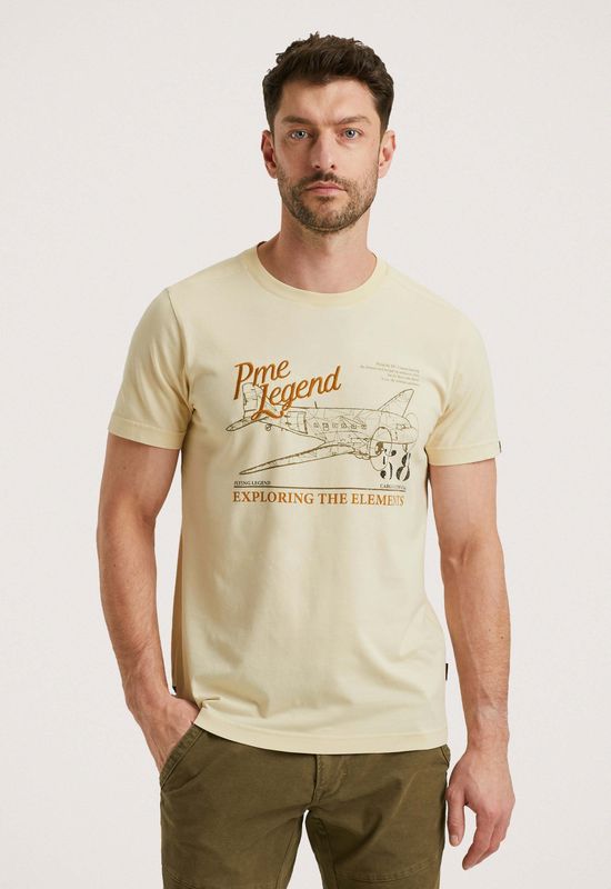PME Legend - T-shirt - Wit - Heren