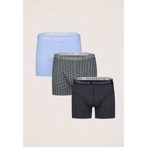 Silvercreek - Boxershort 3 Pack - Blauw