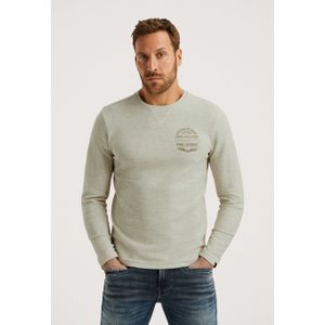 PME Legend Structured Pique Longsleeve