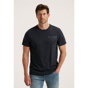 PME Legend T-shirt grijs (Maat: S) - Effen - Halslijn: Ronde hals,