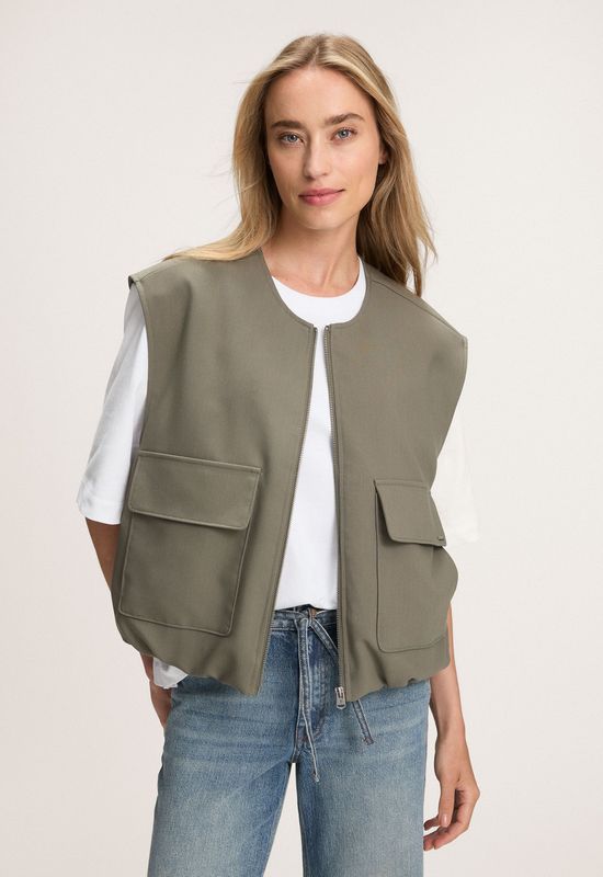 Silvercreek - Thalis Gilet - Groen Army Light