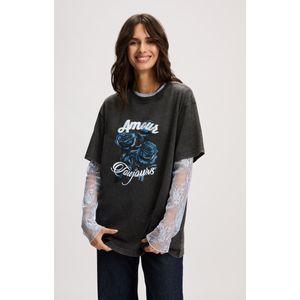 Madness - Mari T-shirt - Zwart