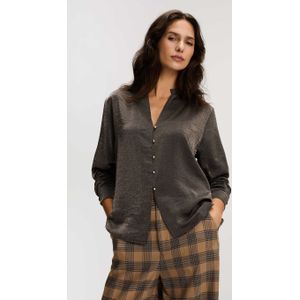 Madness - Mema Blouse - Grey Silver