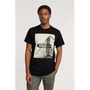 G-Star RAW HQ Old School Logo T-shirt