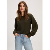 Silvercreek - Priss - Gebreide Trui - Green Army Dark