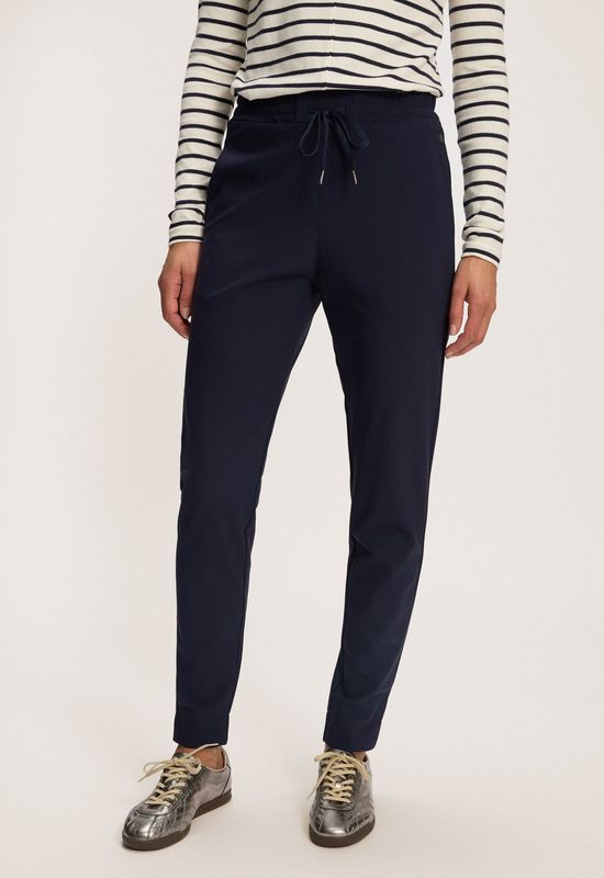 Silvercreek - Femme Broek - Blauw Navy - Katoen