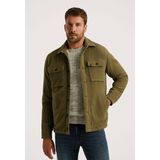 PME Legend Heren overshirt groen (Maat: S) - Effen