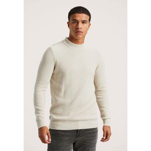 Cast Iron Mock Neck Fine Bouclé Knit