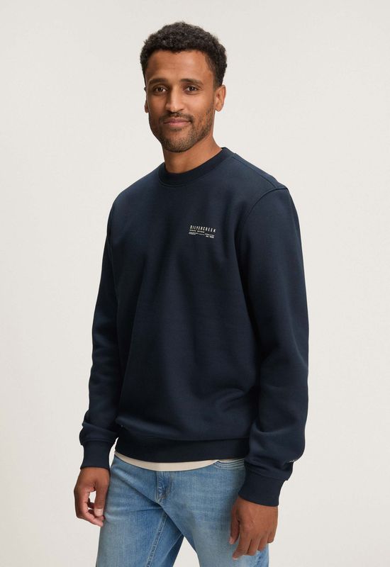 Silvercreek - Logo Crew Sweater - Heavy Brushed - Ronde Hals
