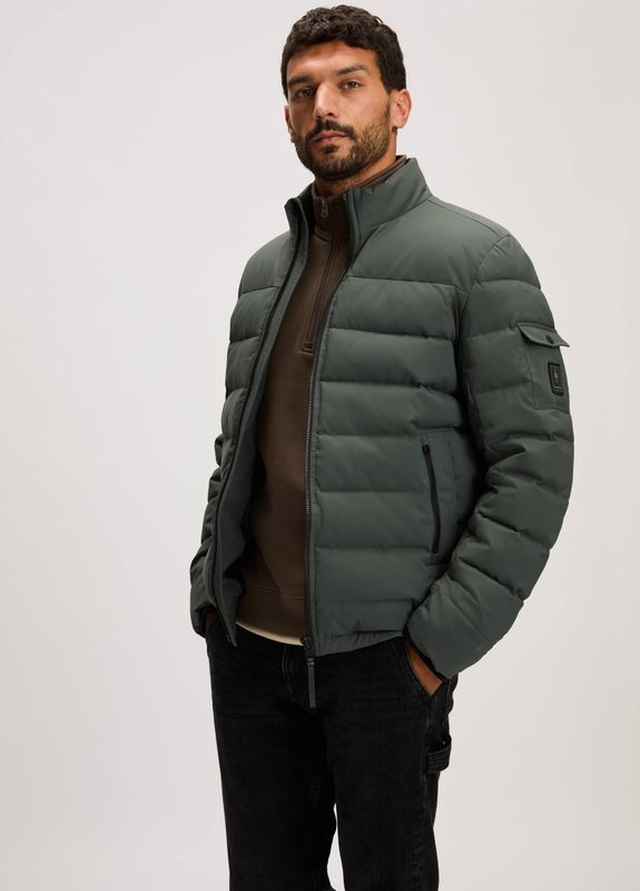 Silvercreek - John Jas - Imitatie-dons - Met Fleece Gevoerde Kraag