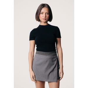Colourful Rebel - Ella Pinstripe Two Tone - Skort