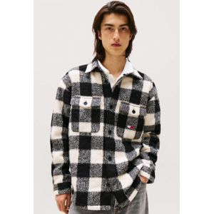Tommy Jeans Oversized Overshirt Van Geruit Flanel